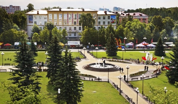 Французский парк в Молодечно