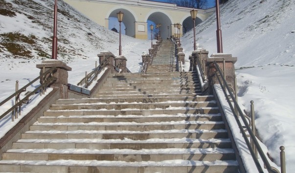 Лестница любви в Гродно