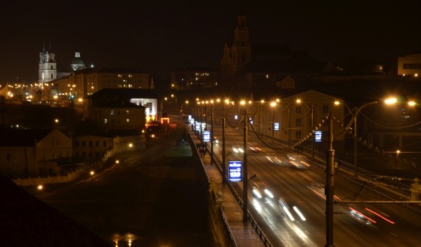 Старый Петровско-Николаевский мост в Гродно