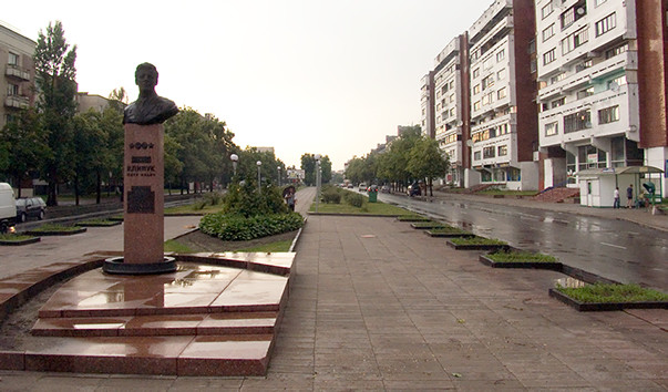 Бульвар Космонавтов в Бресте
