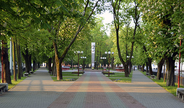 Площадь Свободы в Бресте