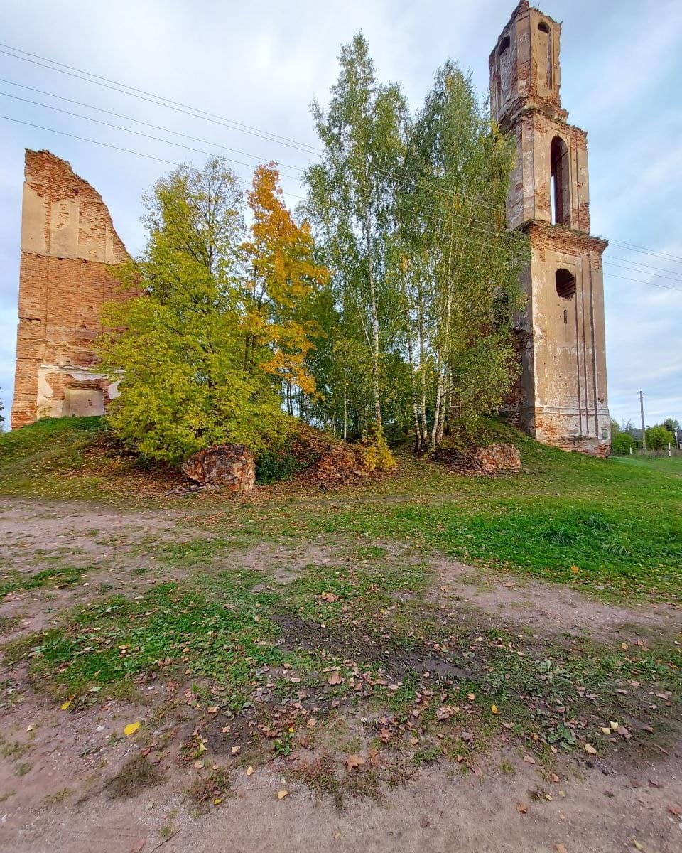 Губино. Костел Святого Антония (руины) — фото 3