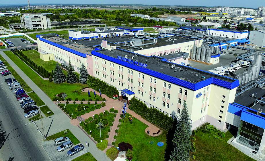 Завод "Молочный мир" в Гродно