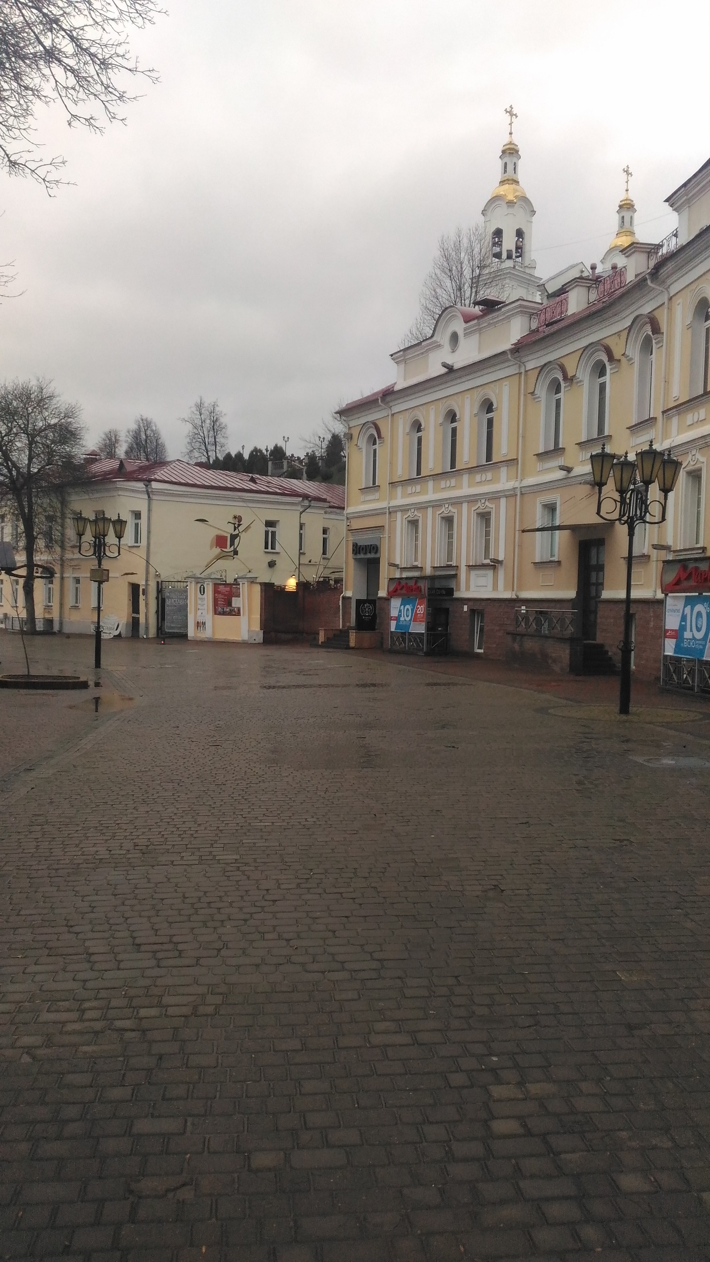 Улица Толстого в Витебске