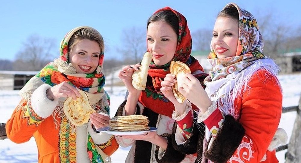 Празднование Масленицы